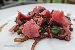 Malte Evers Rezept: Rindfleisch-Lauch Salat 1
